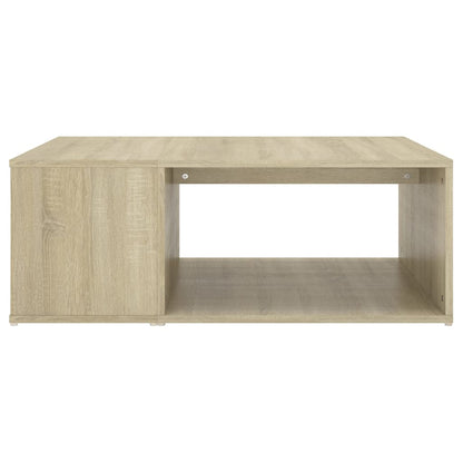 vidaXL Table basse chêne Sonoma 90x67x33 cm, bois d'ingénierie