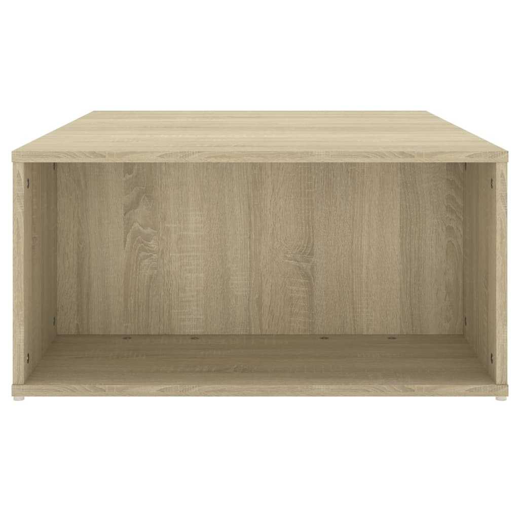 vidaXL Table basse chêne Sonoma 90x67x33 cm, bois d'ingénierie