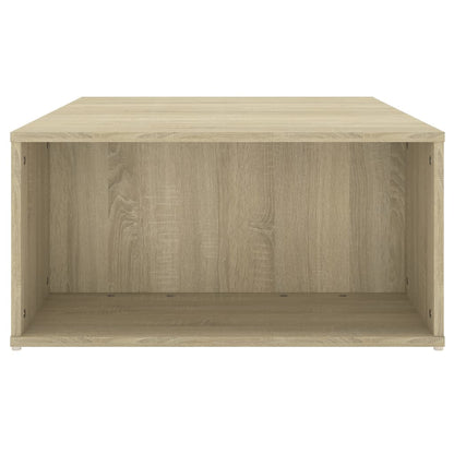 vidaXL Table basse chêne Sonoma 90x67x33 cm, bois d'ingénierie
