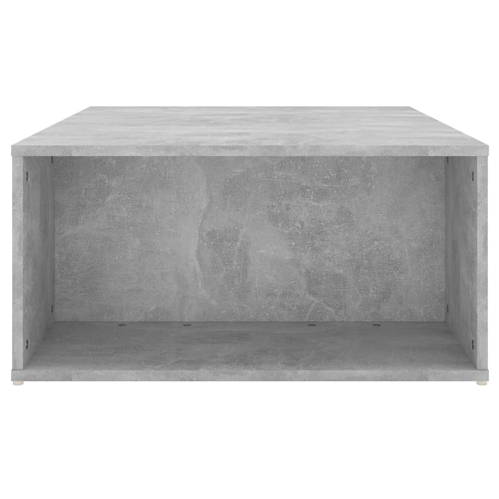 vidaXL Table basse gris béton 90x67x33 cm Bois d'ingénierie
