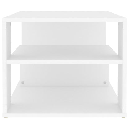 vidaXL Couchtisch Weiß 100x50x40 cm Holzwerkstoff