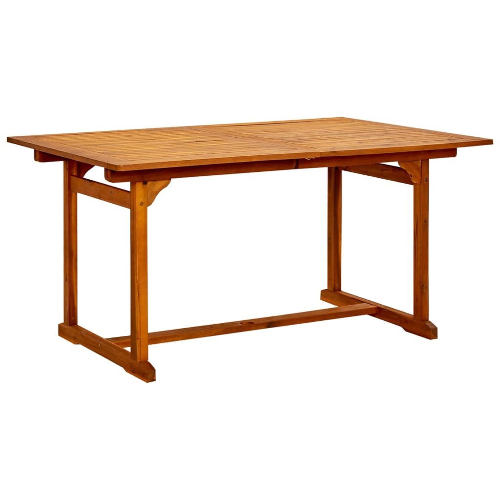 vidaXL 5-tlg. Garten-Essgruppe Massivholz Akazie 150-200 cm