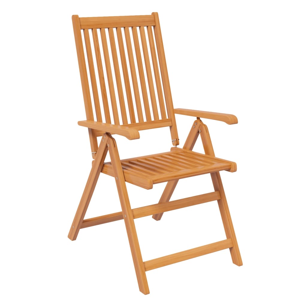 vidaXL 5-tlg. Garten-Essgruppe Massivholz Akazie 150-200 cm