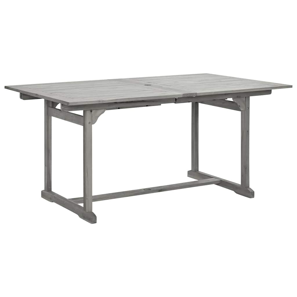 vidaXL 7-tlg. Garten-Essgruppe Massivholz Akazie