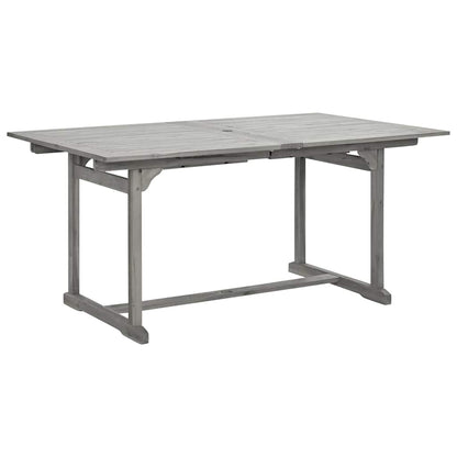 vidaXL 7-tlg. Garten-Essgruppe Massivholz Akazie