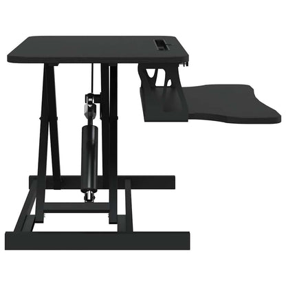 vidaXL Arbeitsstation Verstellbar 60x40x(13-41,5) cm Stahl