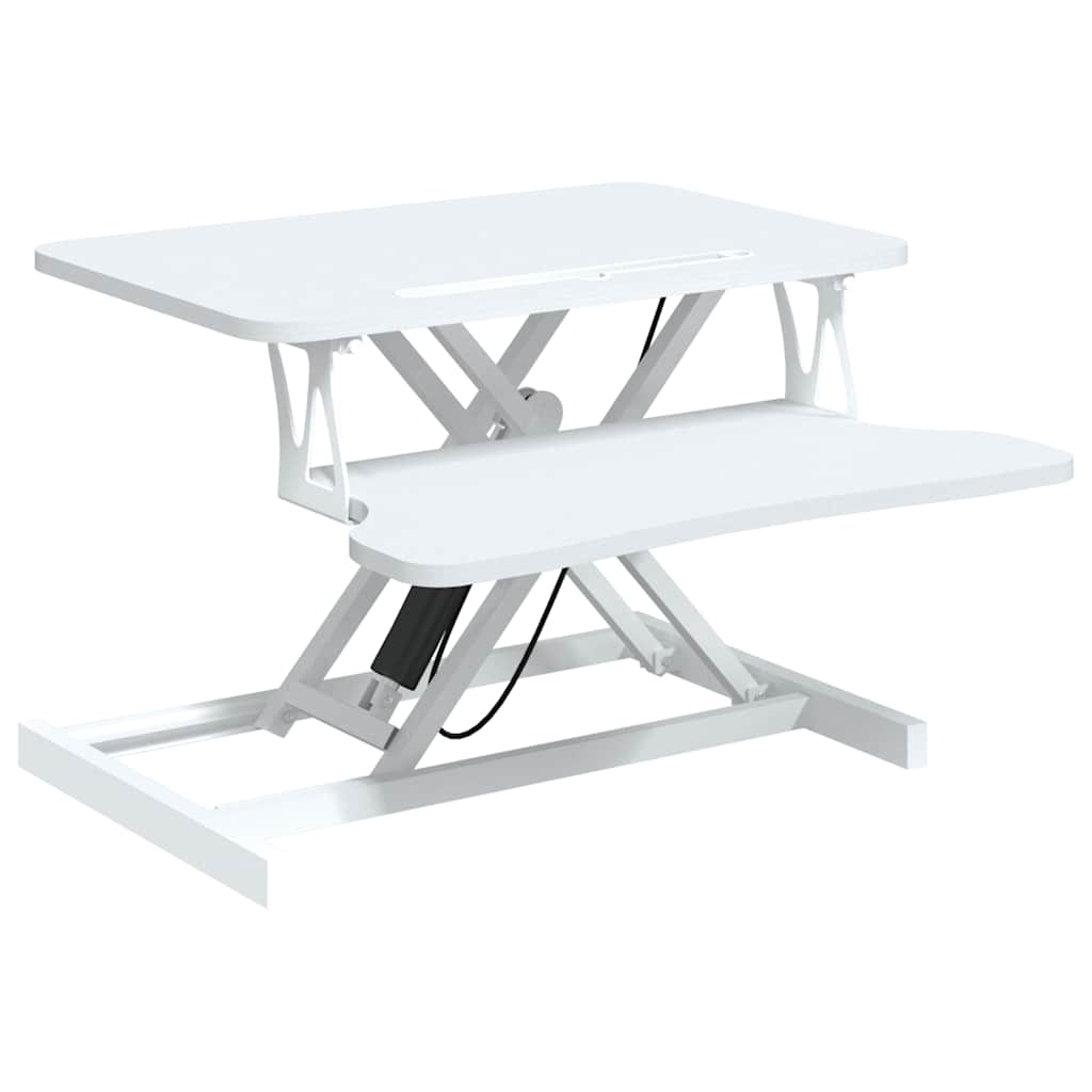 vidaXL Poste de travail réglable 60x40x(13-41,5) cm Acier