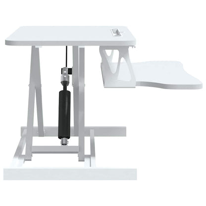 vidaXL Poste de travail réglable 60x40x(13-41,5) cm Acier
