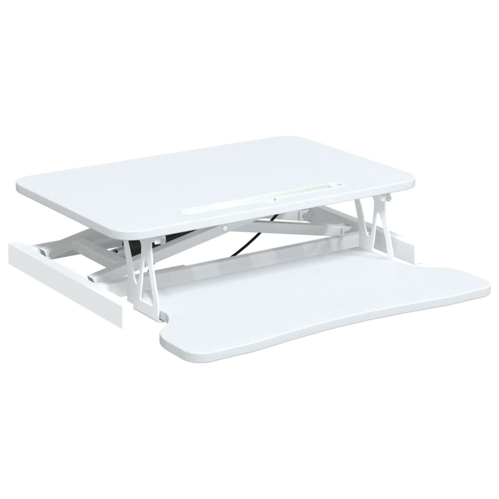 vidaXL Poste de travail réglable 60x40x(13-41,5) cm Acier
