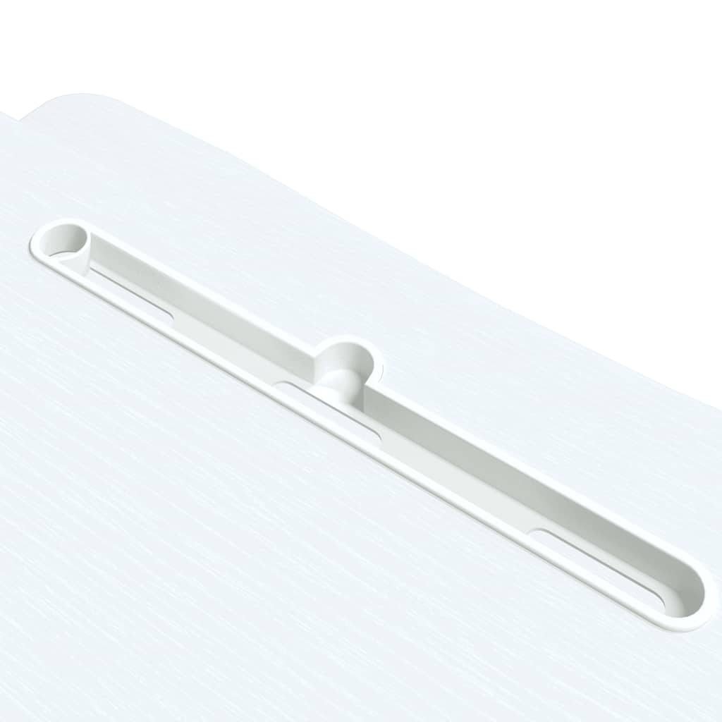 vidaXL Poste de travail réglable 60x40x(13-41,5) cm Acier