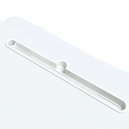 vidaXL Poste de travail réglable 90x40x(13-50) cm Acier Bois d'ingénierie