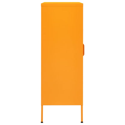 vidaXL Lagerschrank Senfgelb 80 x 35 x 101,5 cm Stahl