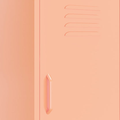 vidaXL Lagerschrank Rosa 42,5x35x101,5 cm Stahl