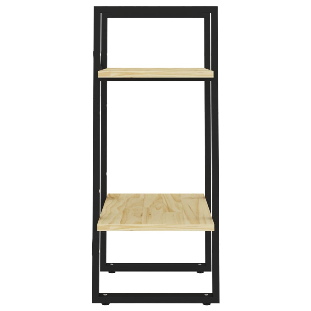vidaXL Étagère à 2 niveaux 40x30x70 cm Pin massif
