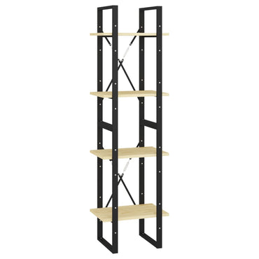 vidaXL Étagère à 4 niveaux 40x30x140 cm Bois de pin massif
