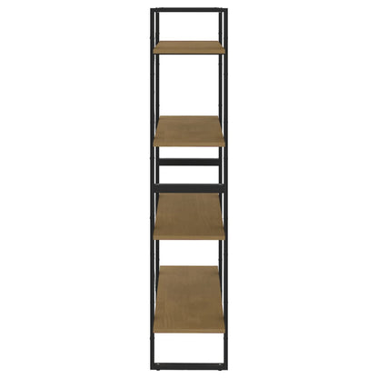 vidaXL Bücherregal 4 Fächer 80x30x140 cm Massivholz Kiefer