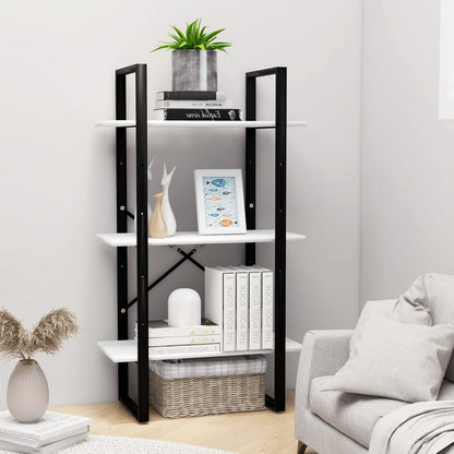 vidaXL Lagerregal Weiß 60x30x105 cm Holzwerkstoff