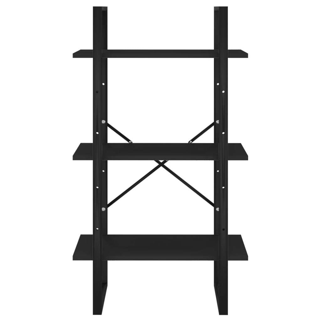 vidaXL Lagerregal Schwarz 60x30x105 cm Holzwerkstoff