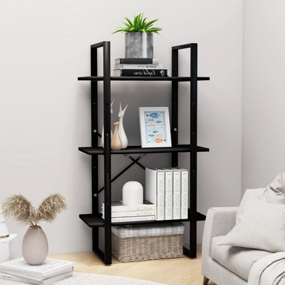 vidaXL Lagerregal Schwarz 60x30x105 cm Holzwerkstoff