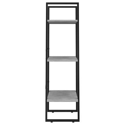 vidaXL Lagerregal Betongrau 60x30x105 cm Holzwerkstoff