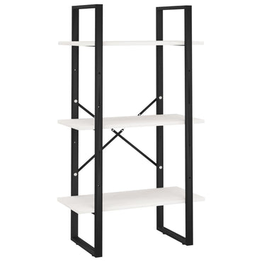 vidaXL Étagère debout blanc 60x30x105 cm bois de pin massif