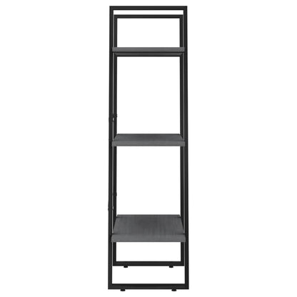 vidaXL Étagère sur pied gris 60x30x105 cm bois de pin massif