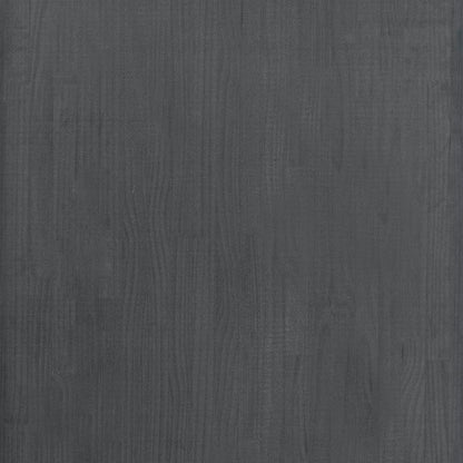 vidaXL Étagère sur pied gris 60x30x105 cm bois de pin massif
