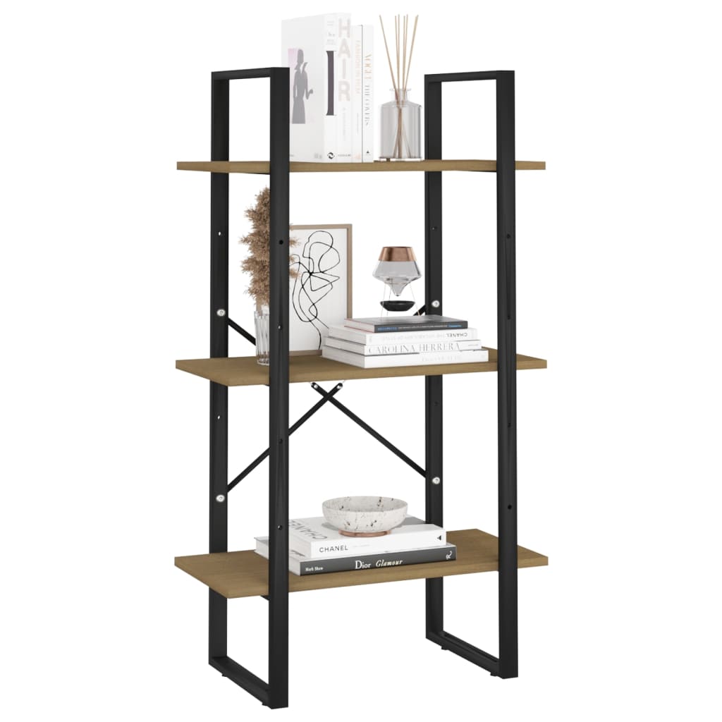 vidaXL Étagère sur pied 60x30x105 cm Pin massif