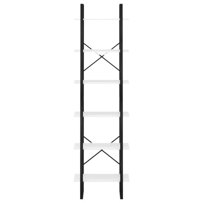 vidaXL Lagerregal Weiß 60x30x210 cm Holzwerkstoff
