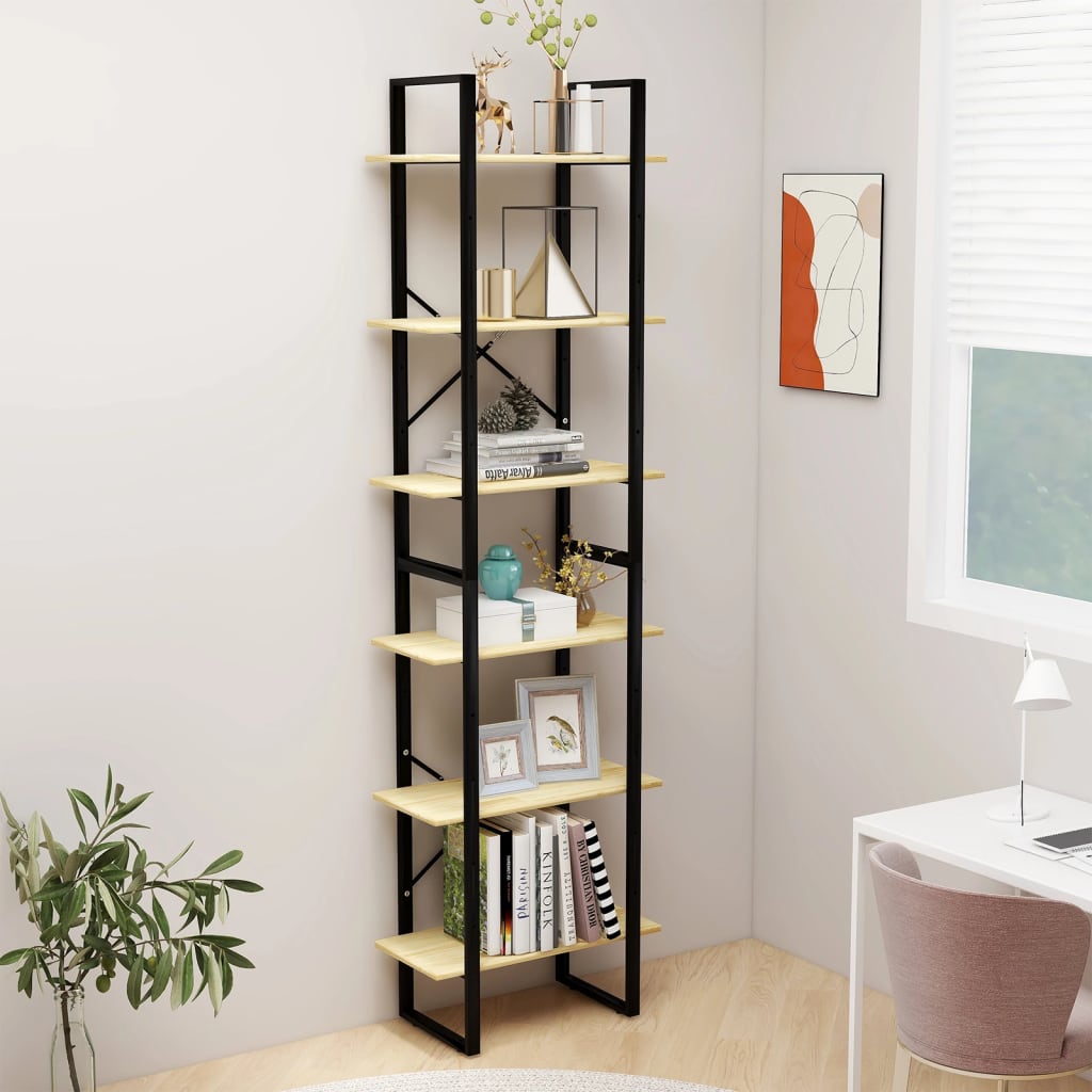 vidaXL Étagère de rangement 60x30x210 cm Bois de pin massif