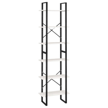 vidaXL Étagère de rangement blanc 60x30x210 cm pin massif