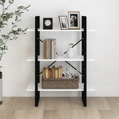 vidaXL Bücherregal Weiß 80x30x105 cm Holzwerkstoff