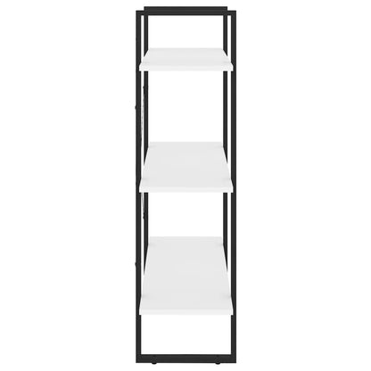 vidaXL Bücherregal Weiß 80x30x105 cm Holzwerkstoff