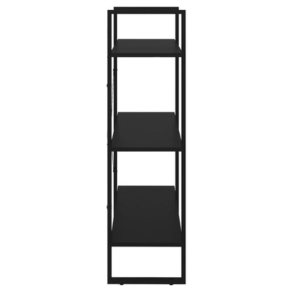 vidaXL Bibliothèque Noir 80x30x105 cm Bois d'ingénierie