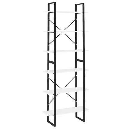 vidaXL Hochschrank Weiß 80x30x210 cm Holzwerkstoff