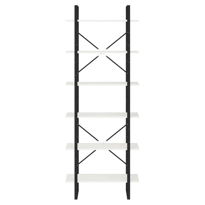 vidaXL Étagère haute blanche 80x30x210 cm en pin massif