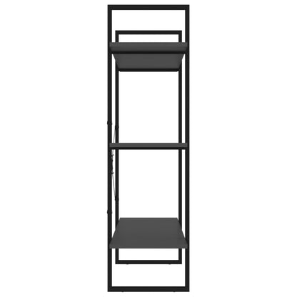 vidaXL Bücherregal Grau 100x30x105 cm Holzwerkstoff