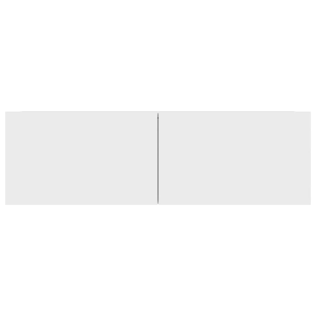vidaXL Meubles TV 4 pcs Blanc 100x30x30 cm Bois d'ingénierie