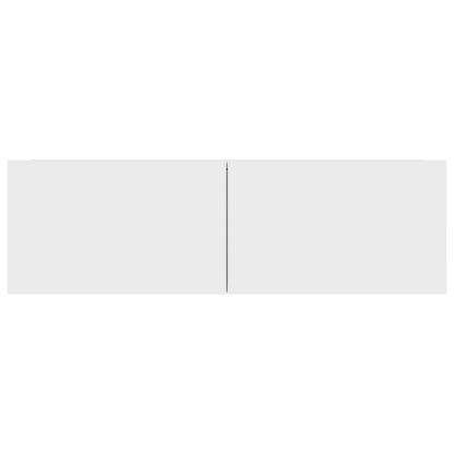 vidaXL Meubles TV 4 pcs Blanc 100x30x30 cm Bois d'ingénierie