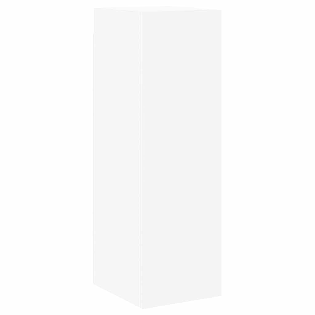 vidaXL Meuble TV, 8 pcs, Blanc, Bois d'ingénierie