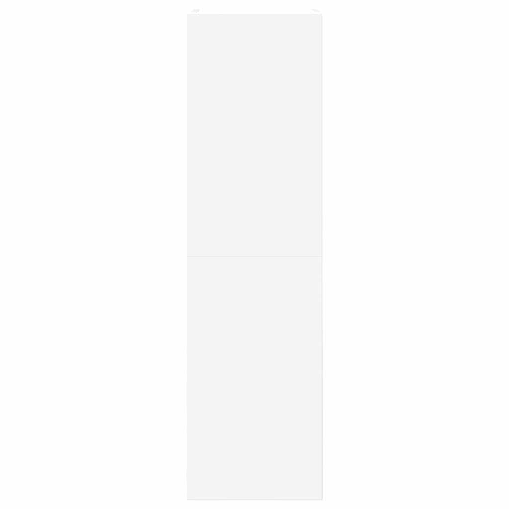 vidaXL Meuble TV, 8 pcs, Blanc, Bois d'ingénierie