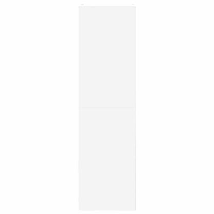 vidaXL Meuble TV, 8 pcs, Blanc, Bois d'ingénierie