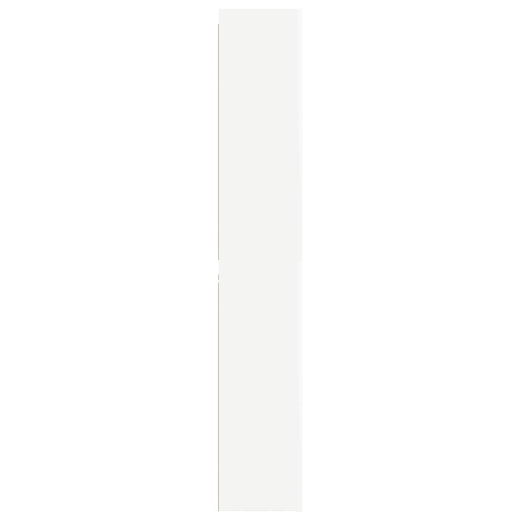 vidaXL Meuble TV 10 pièces Blanc Bois d'ingénierie