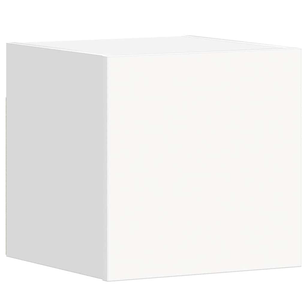 Ensemble de 5 meubles TV vidaXL blanc en bois d'ingénierie