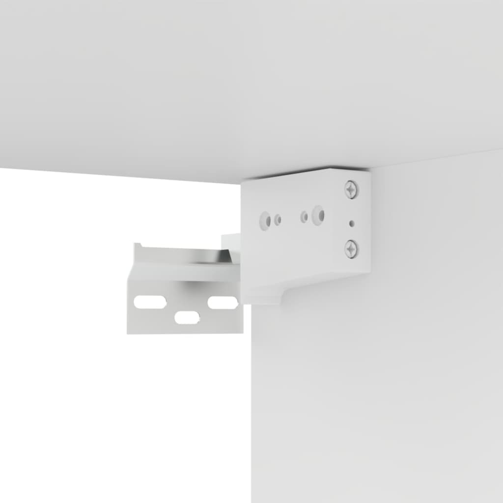 vidaXL Meuble TV 6 pièces blanc en bois d'ingénierie