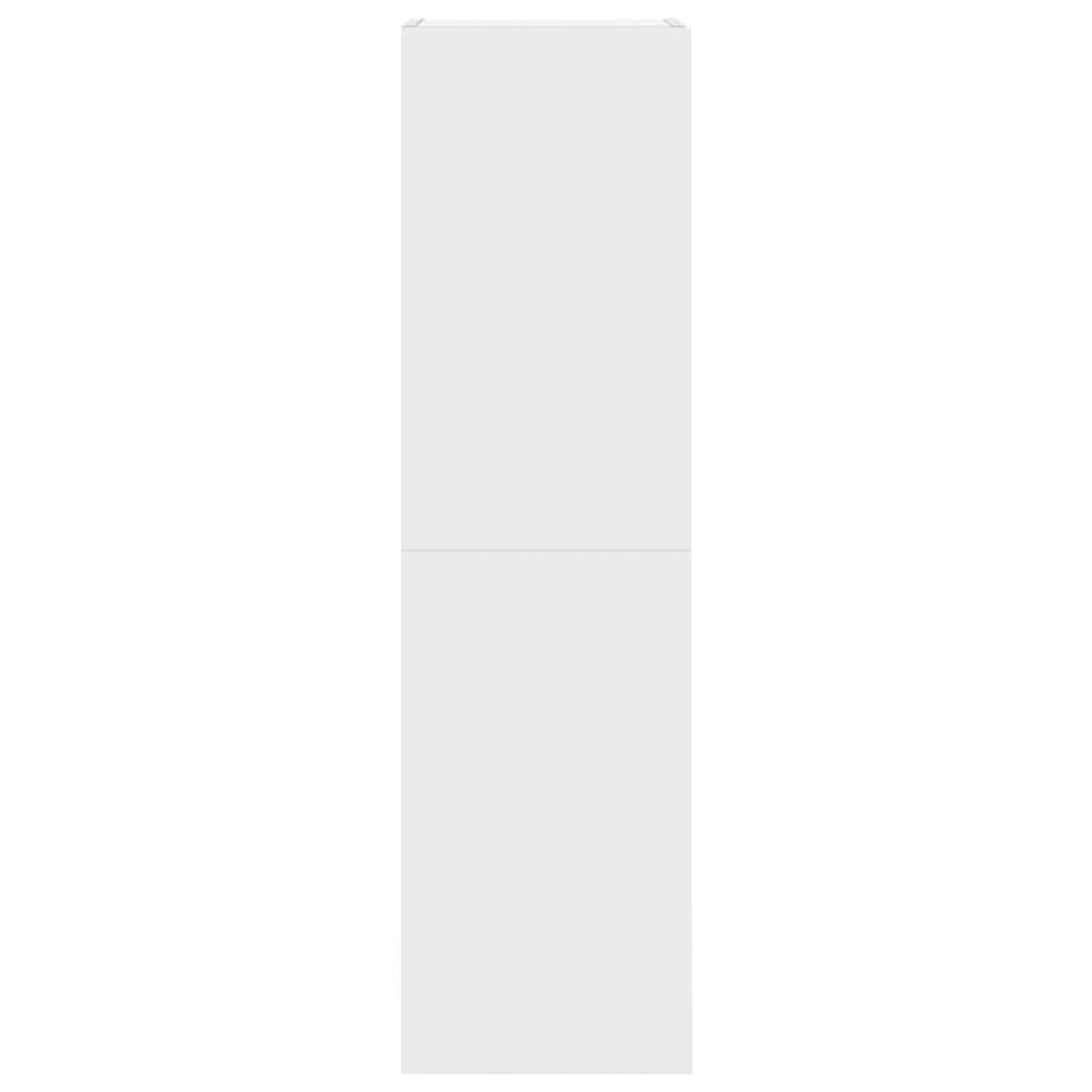 vidaXL Ensemble de meubles TV 4 pcs Blanc Bois d'ingénierie