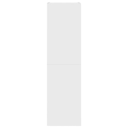 vidaXL Ensemble de meubles TV 4 pcs Blanc Bois d'ingénierie