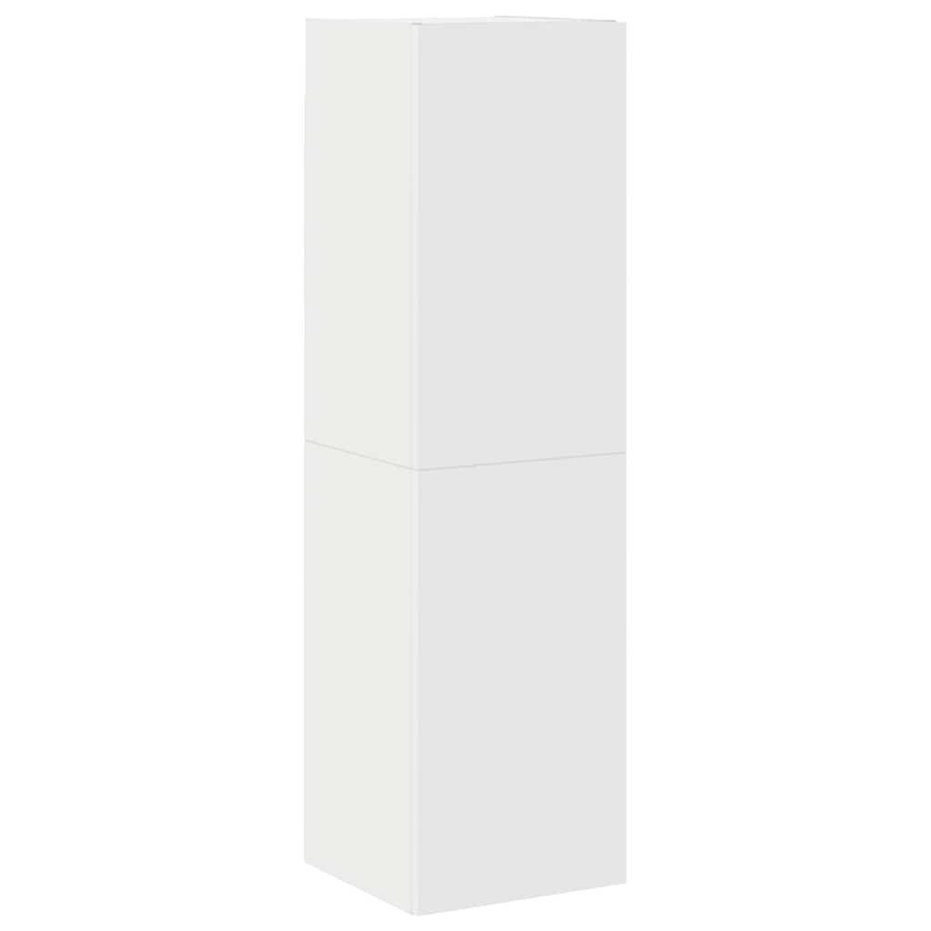 vidaXL Ensemble de meubles TV 4 pcs Blanc Bois d'ingénierie