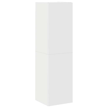 vidaXL Ensemble de meubles TV 4 pcs Blanc Bois d'ingénierie