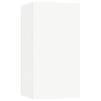 vidaXL 8-tlg. TV-Schrank-Set Weiß Holzwerkstoff